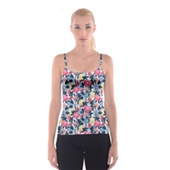 Beautiful floral pattern Spaghetti Strap Top