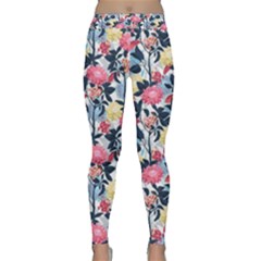 Beautiful floral pattern Classic Yoga Leggings