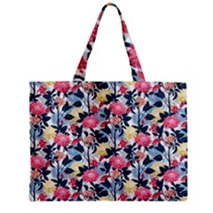 Beautiful floral pattern Zipper Mini Tote Bag