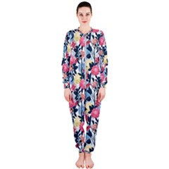 Beautiful floral pattern OnePiece Jumpsuit (Ladies) 