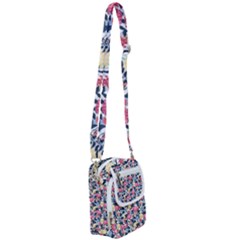 Beautiful floral pattern Shoulder Strap Belt Bag