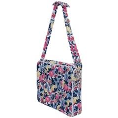 Beautiful Floral Pattern Cross Body Office Bag