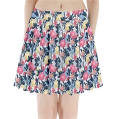 Beautiful floral pattern Pleated Mini Skirt