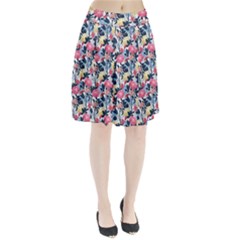 Beautiful floral pattern Pleated Skirt
