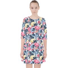 Beautiful floral pattern Pocket Dress