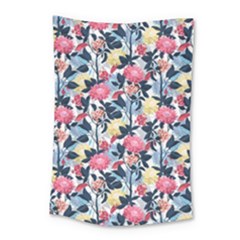 Beautiful Floral Pattern Small Tapestry