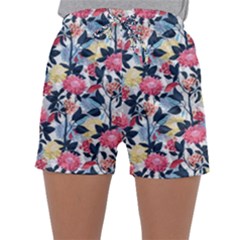 Beautiful floral pattern Sleepwear Shorts