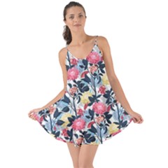 Beautiful floral pattern Love the Sun Cover Up