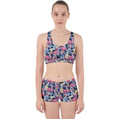 Beautiful floral pattern Work It Out Gym Set