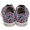 Beautiful floral pattern Men s Low Top Canvas Sneakers View4