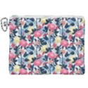 Beautiful floral pattern Canvas Cosmetic Bag (XXL) View1