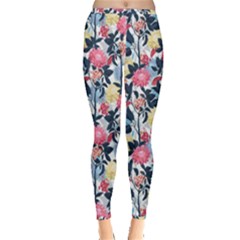 Beautiful floral pattern Inside Out Leggings