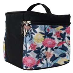 Beautiful floral pattern Make Up Travel Bag (Small)