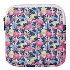 Beautiful floral pattern Mini Square Pouch