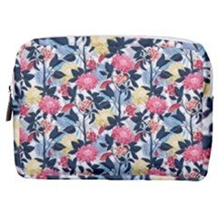 Beautiful Floral Pattern Make Up Pouch (medium)