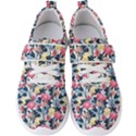 Beautiful floral pattern Men s Velcro Strap Shoes View1