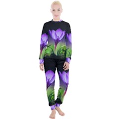 Floral Nature Women s Lounge Set