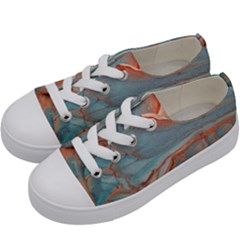 Colorful Kids  Low Top Canvas Sneakers