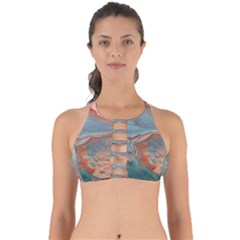 Colorful Perfectly Cut Out Bikini Top by Sparkle