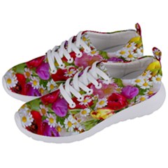 Beautiful Floral Men s Lightweight Sports Shoes