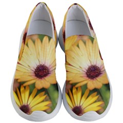 Yellow Flowers Women s Lightweight Slip Ons