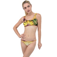 Yellow Flowers The Little Details Bikini Set