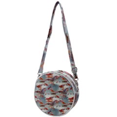 Golden Fishes Crossbody Circle Bag by Sparkle