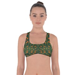 Sakura Tulips Giving Fruit In The Festive Temple Forest Got No Strings Sports Bra by pepitasart