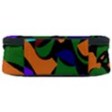Trippy paint splash, asymmetric dotted camo in saturated colors Full Print Lunch Bag View5