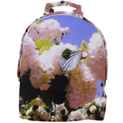 Pink Snowball Branch Mini Full Print Backpack