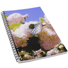 Pink Snowball Branch 5.5  x 8.5  Notebook