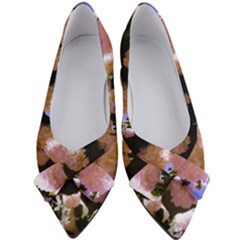 Pink Snowball Branch Women s Bow Heels