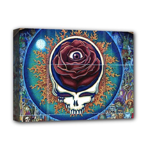 Grateful Dead Ahead Of Their Time Deluxe Canvas 16  X 12  (stretched) 