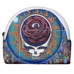 Grateful Dead Ahead Of Their Time Horseshoe Style Canvas Pouch by Sapixe