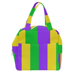 New Orleans Carnival Colors Mardi Gras Boxy Hand Bag by yoursparklingshop