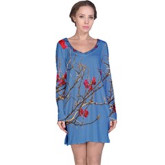 Santa Rita Flower Photo001 Long Sleeve Nightdress