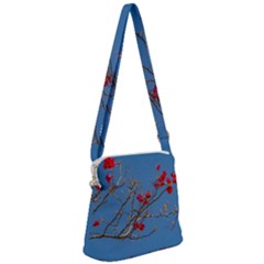 Santa Rita Flower Photo001 Zipper Messenger Bag