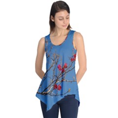 Santa Rita Flower Photo001 Sleeveless Tunic