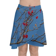 Santa Rita Flower Photo001 Chiffon Wrap Front Skirt