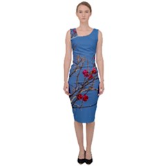 Santa Rita Flower Photo001 Sleeveless Pencil Dress