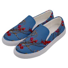 Santa Rita Flower Photo001 Men s Canvas Slip Ons