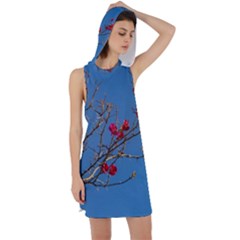 Santa Rita Flower Photo001 Racer Back Hoodie Dress