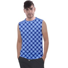 Retro Style Pattern, Scottish Tartan, Buffalo Plaid Theme Men s Regular Tank Top by Casemiro