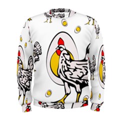 Roseanne Chicken Men s Sweatshirt by EvgeniaEsenina