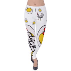 Roseanne Chicken Velvet Leggings