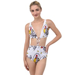Roseanne Chicken Tied Up Two Piece Swimsuit