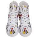 Roseanne Chicken, Retro Chickens Women s Hi-Top Skate Sneakers View1