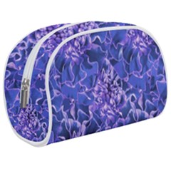 Vibrant Blue Flowers Pattern Motif Makeup Case (medium) by dflcprintsclothing