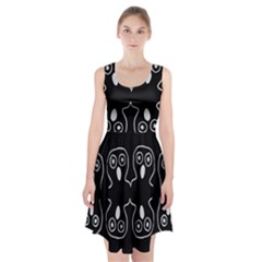 Ookpiks Ghosts Racerback Midi Dress by CHPALTD