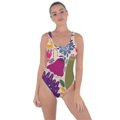 Spring Pattern Bring Sexy Back Swimsuit by designsbymallika